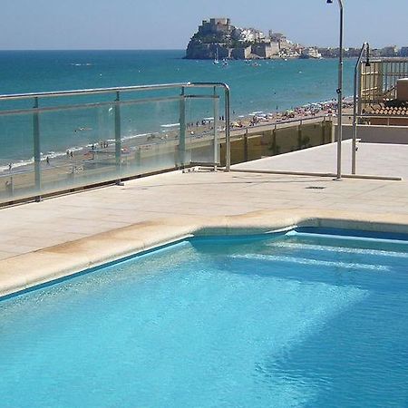 Apartamento Con Aire Acondicionado En 1ª Linea De Playa Edificio Moli De Vent Peñíscola Esterno foto