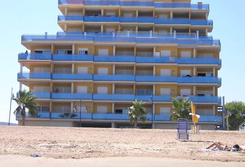 Apartamento Con Aire Acondicionado En 1ª Linea De Playa Edificio Moli De Vent Peñíscola Esterno foto